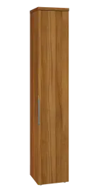 SIN 6 - 4D kancelářská skříň, 1-dveřová, pravá, 2170x400x400, ořech světlý